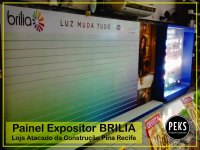 Painel Expositor BRILIA - Atacado da Construção Recife